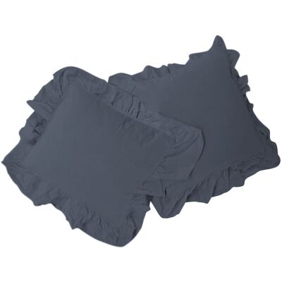 Darymex Poszewki Stonewashed 40X40 Natural Grey 2Szt Kpl Darymex Poszewki Stonewashed 40X40 Natural Grey 2Szt Kpl