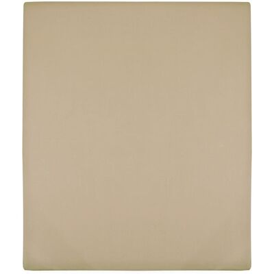 VMP Prześcieradła, 2 szt., taupe, 180x200 cm, dżersej bawełniany VMP Prześcieradła, 2 szt., taupe, 180x200 cm, dżersej bawełniany