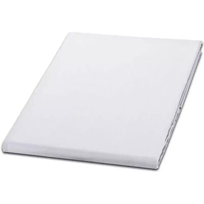 Karo Prześcieradło bawełniane 180x220 Noris białe Karo Prześcieradło bawełniane 180x220 Noris białe