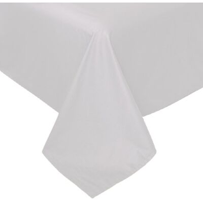 COTTON MARKET Prześcieradło Bawełniane Bez Gumki 270X250 Białe COTTON MARKET Prześcieradło Bawełniane Bez Gumki 270X250 Białe
