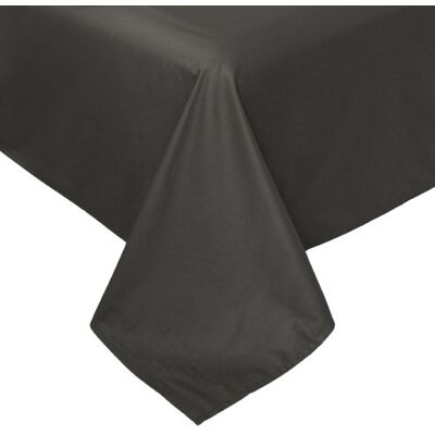 COTTON MARKET Prześcieradło Bawełniane Bez Gumki 270X250 Ciemno Szare COTTON MARKET Prześcieradło Bawełniane Bez Gumki 270X250 Ciemno Szare