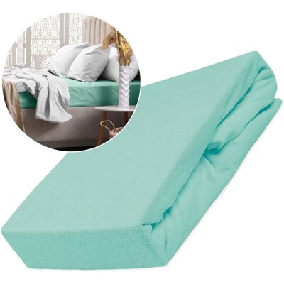 Darymex 160x200 Prześcieradło z Gumką Dzianina Frotte Komfortowe Jednolite _D Darymex 160x200 Prześcieradło z Gumką Dzianina Frotte Komfortowe Jednolite _D