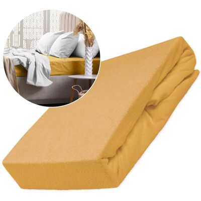 Darymex Prześcieradło 160x200 z Gumką Dzianina Frotte Komfortowe Jednolite _D Darymex Prześcieradło 160x200 z Gumką Dzianina Frotte Komfortowe Jednolite _D