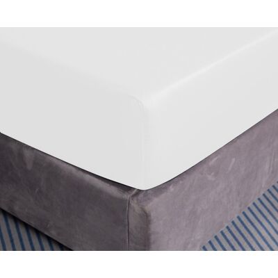 COTTON MARKET Prześcieradło Bawełniane Z Gumką 160x200+25 Ecru COTTON MARKET Prześcieradło Bawełniane Z Gumką 160x200+25 Ecru