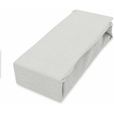 Prześcieradło bawełniane z gumką 220x200 Fashion szare jednobarwne Faro Prześcieradło bawełniane z gumką 220x200 Fashion szare jednobarwne Faro