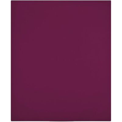 VMP Prześcieradło, bordowe, 140x200 cm, dżersej bawełniany VMP Prześcieradło, bordowe, 140x200 cm, dżersej bawełniany