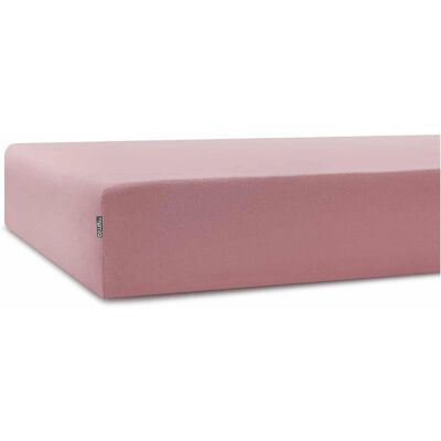 prześcieradło brudny róż 90 x 200 cm (na wysoki materac) - MUMLA prześcieradło brudny róż 90 x 200 cm (na wysoki materac) - MUMLA