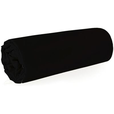Eurofirany Nova satynowa bawełniana pościel - 220x210cm - Czarny Eurofirany Nova satynowa bawełniana pościel - 220x210cm - Czarny