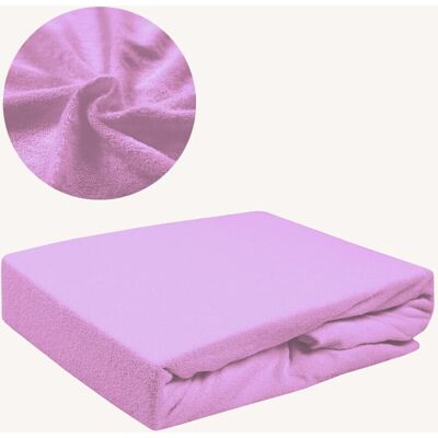 Głęboki sen Prześcieradło FROTTE Bez Gumki 160x200 Wrzos Grube Polski Producent Głęboki sen Prześcieradło FROTTE Bez Gumki 160x200 Wrzos Grube Polski Producent