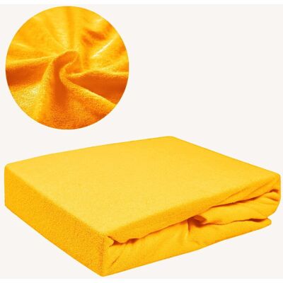 Głęboki sen Prześcieradło FROTTE Bez Gumki 180x200 Pomarańcz Grube Polski Producent Głęboki sen Prześcieradło FROTTE Bez Gumki 180x200 Pomarańcz Grube Polski Producent