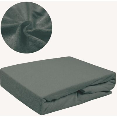 Głęboki sen Prześcieradło FROTTE Bez Gumki 200x220 Ciemny Popiel Grube Polski Producent Głęboki sen Prześcieradło FROTTE Bez Gumki 200x220 Ciemny Popiel Grube Polski Producent