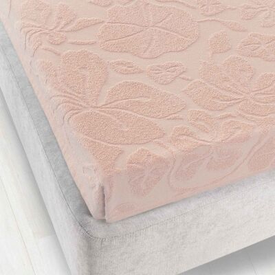 Prześcieradło frotte bez gumki Tulipan 150x205 ZWOLTEX pudrowe GRUBE Prześcieradło frotte bez gumki Tulipan 150x205 ZWOLTEX pudrowe GRUBE