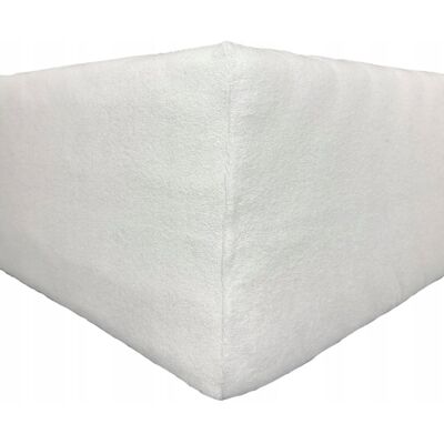 Inny producent Prześcieradło Frotte Delux - biały 220x200 Z gumką Produkt Polski Inny producent Prześcieradło Frotte Delux - biały 220x200 Z gumką Produkt Polski