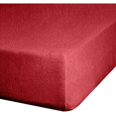 Eurofirany Prześcieradło Frotte Z Gumką 140X200 Design91 Czerwone Eurofirany Prześcieradło Frotte Z Gumką 140X200 Design91 Czerwone