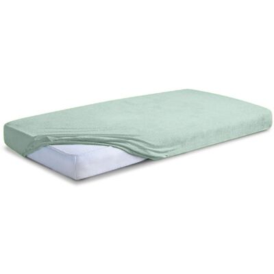 Matex Prześcieradło Frotte Z Gumką 90/100x190/200 Miętowe Premium Matex Prześcieradło Frotte Z Gumką 90/100x190/200 Miętowe Premium