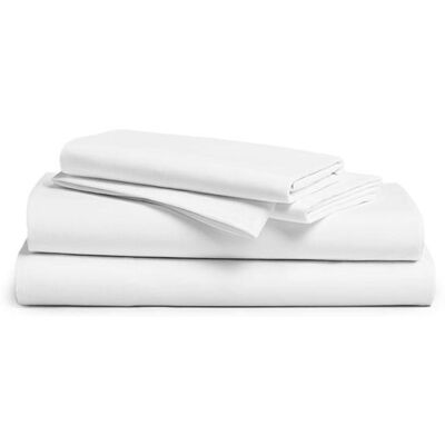 Prześcieradło hotelowe premium 220x240 cm białe Spod Igły i Nitki Prześcieradło hotelowe premium 220x240 cm białe Spod Igły i Nitki