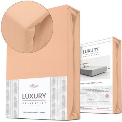 Darymex Prześcieradło Jersey Elastan 140x200 Z Gumką Różowy Na Wysoki Materac 25 Cm Luxury Darymex Prześcieradło Jersey Elastan 140x200 Z Gumką Różowy Na Wysoki Materac 25 Cm Luxury