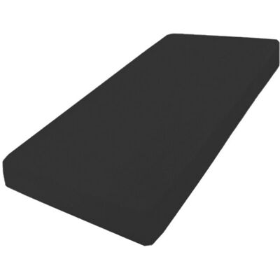 MATEX Sábana jersey PREMIUM - czarny - 150x190/160x200 - Prześcieradło MATEX Sábana jersey PREMIUM - czarny - 150x190/160x200 - Prześcieradło