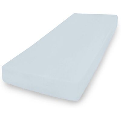 MATEX - Sábana jersey PREMIUM con goma - Niebieski - 150x190 Sheet MATEX - Sábana jersey PREMIUM con goma - Niebieski - 150x190 Sheet