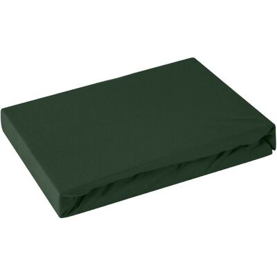 Prześcieradło Jersey Z Gumką 90X200 Cm Eurofirany Butelkowy Zielony Prześcieradło Jersey Z Gumką 90X200 Cm Eurofirany Butelkowy Zielony