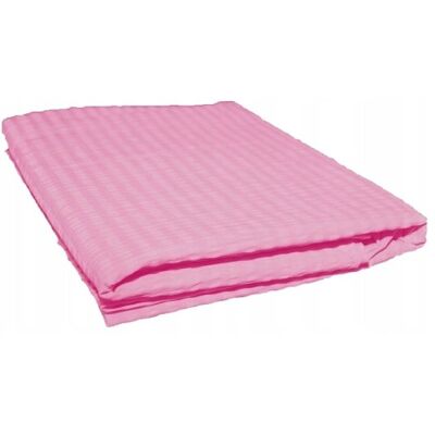 Inny producent Prześcieradło kora bawełniana 160x200 cm różowy ciemny Inny producent Prześcieradło kora bawełniana 160x200 cm różowy ciemny