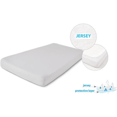 Base Higiene JERSEY Wodoodporny Fitted Sheet - Akcesorium do łóżka Base Higiene JERSEY Wodoodporny Fitted Sheet - Akcesorium do łóżka