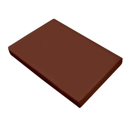 Prześcieradło satynowe 160x210 brązowe bez gumki Greno Prześcieradło satynowe 160x210 brązowe bez gumki Greno