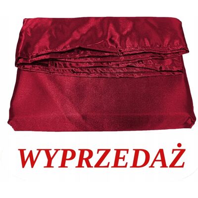 Moker Prześcieradło Satynowe Bez Gumki 160 Śliwka Moker Prześcieradło Satynowe Bez Gumki 160 Śliwka