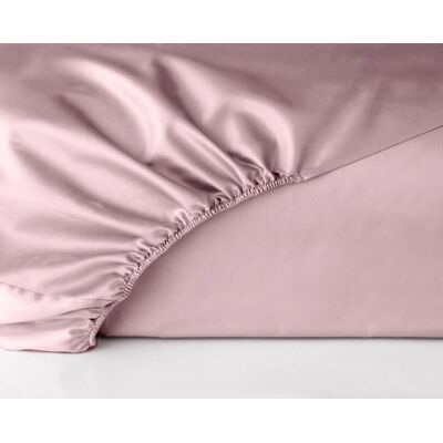 Prześcieradło Satynowe Flamingo Pink Z Gumką 140X200X25 Maro Home Prześcieradło Satynowe Flamingo Pink Z Gumką 140X200X25 Maro Home