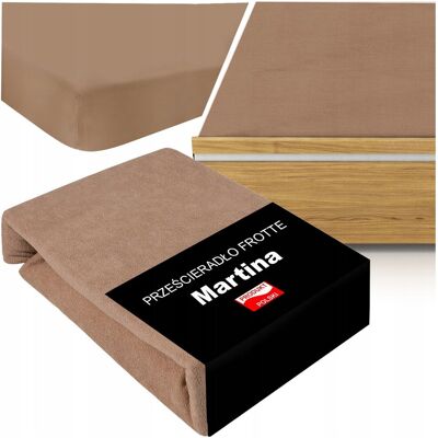Inny producent Prześcieradło Z Gumką 160X200 Frotte Materac 30Cm Wytrzymałe Miękkie Mocne Inny producent Prześcieradło Z Gumką 160X200 Frotte Materac 30Cm Wytrzymałe Miękkie Mocne