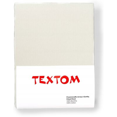 Textom PRZEŚCIERADŁO z GUMKĄ 180x200 BAWEŁNIANE GRUBE NA WYSOKI MATERAC PREMIUM Textom PRZEŚCIERADŁO z GUMKĄ 180x200 BAWEŁNIANE GRUBE NA WYSOKI MATERAC PREMIUM