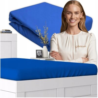 Głęboki sen Prześcieradło Z Gumką 200x200 100% Bawełniane JERSEY Grube Polskie Chaber Głęboki sen Prześcieradło Z Gumką 200x200 100% Bawełniane JERSEY Grube Polskie Chaber