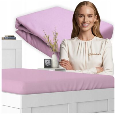 Głęboki sen Prześcieradło Z Gumką 200x200 100% Bawełniane JERSEY Grube Polskie Wrzos Głęboki sen Prześcieradło Z Gumką 200x200 100% Bawełniane JERSEY Grube Polskie Wrzos