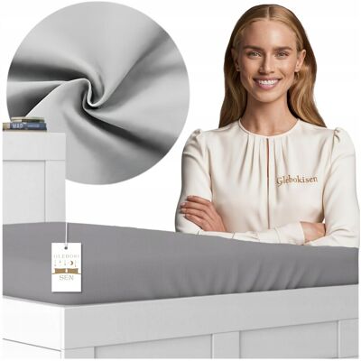 Głęboki sen Prześcieradło z Gumką 80x180 cm Bawełniane do Łóżeczka JERSEY Różne Kolory Głęboki sen Prześcieradło z Gumką 80x180 cm Bawełniane do Łóżeczka JERSEY Różne Kolory