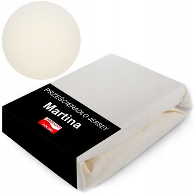 Inny producent Prześcieradło Z Gumką Jersey 160X200 Gruby Materac 30Cm Trwały Kolor Ecri Inny producent Prześcieradło Z Gumką Jersey 160X200 Gruby Materac 30Cm Trwały Kolor Ecri