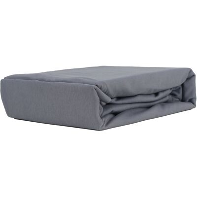 Kam-Pol PRZEŚCIERADŁO Z GUMKĄ JERSEY VIP BOK 30CM BAWEŁNA CIEMNY SZARY 90x200 Kam-Pol PRZEŚCIERADŁO Z GUMKĄ JERSEY VIP BOK 30CM BAWEŁNA CIEMNY SZARY 90x200