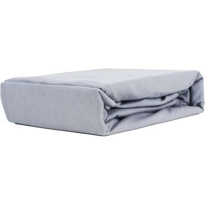 Kam-Pol PRZEŚCIERADŁO Z GUMKĄ JERSEY VIP BOK 30CM BAWEŁNA JASNY SZARY 160x200 Kam-Pol PRZEŚCIERADŁO Z GUMKĄ JERSEY VIP BOK 30CM BAWEŁNA JASNY SZARY 160x200