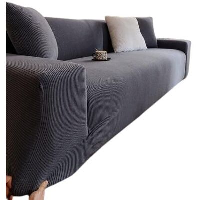 Inny producent Shein Narzuta Na Gumce Szara Z Poszewką Na Poduszkę 190*230 1Da Inny producent Shein Narzuta Na Gumce Szara Z Poszewką Na Poduszkę 190*230 1Da