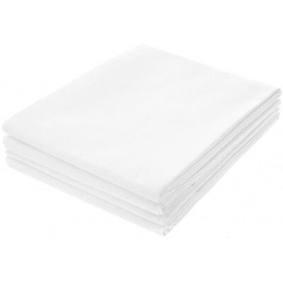 Prześcieradło hotelowe standard białe 220x240 cm Spod Igły i Nitki Prześcieradło hotelowe standard białe 220x240 cm Spod Igły i Nitki