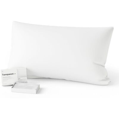 Transparent Lab Pillowcase Przeciwstarzeniowa Poszewka na Poduszkę 50×75 cm Transparent Lab Pillowcase Przeciwstarzeniowa Poszewka na Poduszkę 50×75 cm