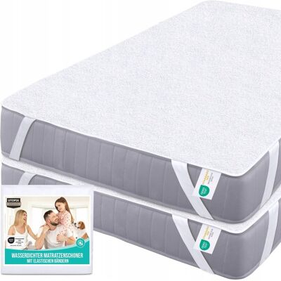 Inny producent Utopia Bedding Wodoodporny Ochraniacz Na Materac 90x200 Cm 2 Sztuki Inny producent Utopia Bedding Wodoodporny Ochraniacz Na Materac 90x200 Cm 2 Sztuki