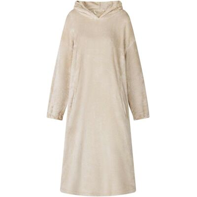 vidaXL Bluza-koc Beżowy s Flanela vidaXL Bluza-koc Beżowy s Flanela