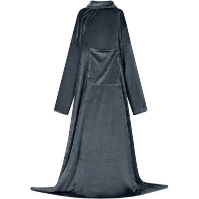 vidaXL Bluza-koc Granatowy Flanela vidaXL Bluza-koc Granatowy Flanela