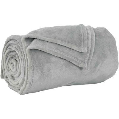 vidaXL Koc Szary 130 x 150 cm Polar vidaXL Koc Szary 130 x 150 cm Polar