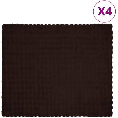 vidaXL Koc z futra sztucznego królika 4 pcs Camel 220 x 240 cm vidaXL Koc z futra sztucznego królika 4 pcs Camel 220 x 240 cm