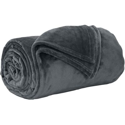 vidaXL Koce narzutowe 6 pcs Ciemnoszary 220 x 240 cm Polar vidaXL Koce narzutowe 6 pcs Ciemnoszary 220 x 240 cm Polar