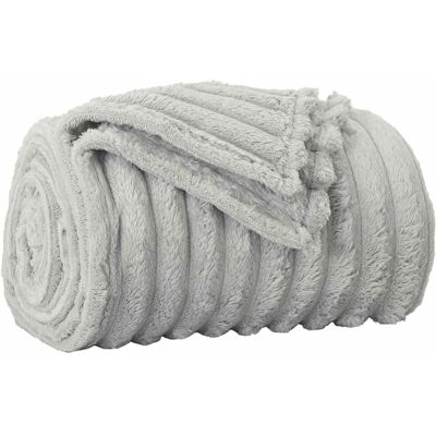 vidaXL Koce narzutowe 6 pcs Szary 270 x 240 cm Polar vidaXL Koce narzutowe 6 pcs Szary 270 x 240 cm Polar