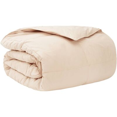 vidaXL Kołdra zimowa Beżowy 260 x 220 cm 100% Naturalny Kapok vidaXL Kołdra zimowa Beżowy 260 x 220 cm 100% Naturalny Kapok