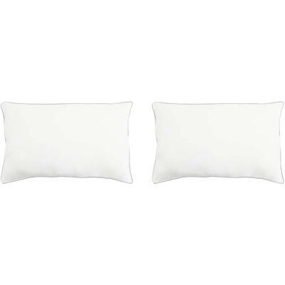 vidaXL Poduszka 2 pcs Biały 40 x 80 cm Włókno bambusowe vidaXL Poduszka 2 pcs Biały 40 x 80 cm Włókno bambusowe