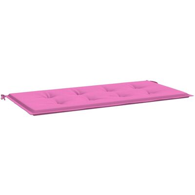 vidaXL Różowa Poduszka na Ławkę Ogrodową 120x50x4 cm materiał Oxford vidaXL Różowa Poduszka na Ławkę Ogrodową 120x50x4 cm materiał Oxford